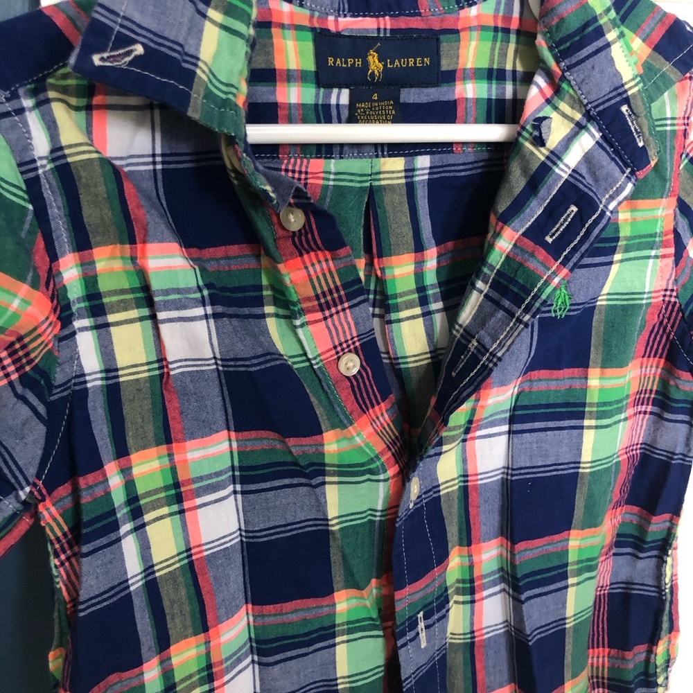 Ralph Lauren short sleeve size 4 boys shirt